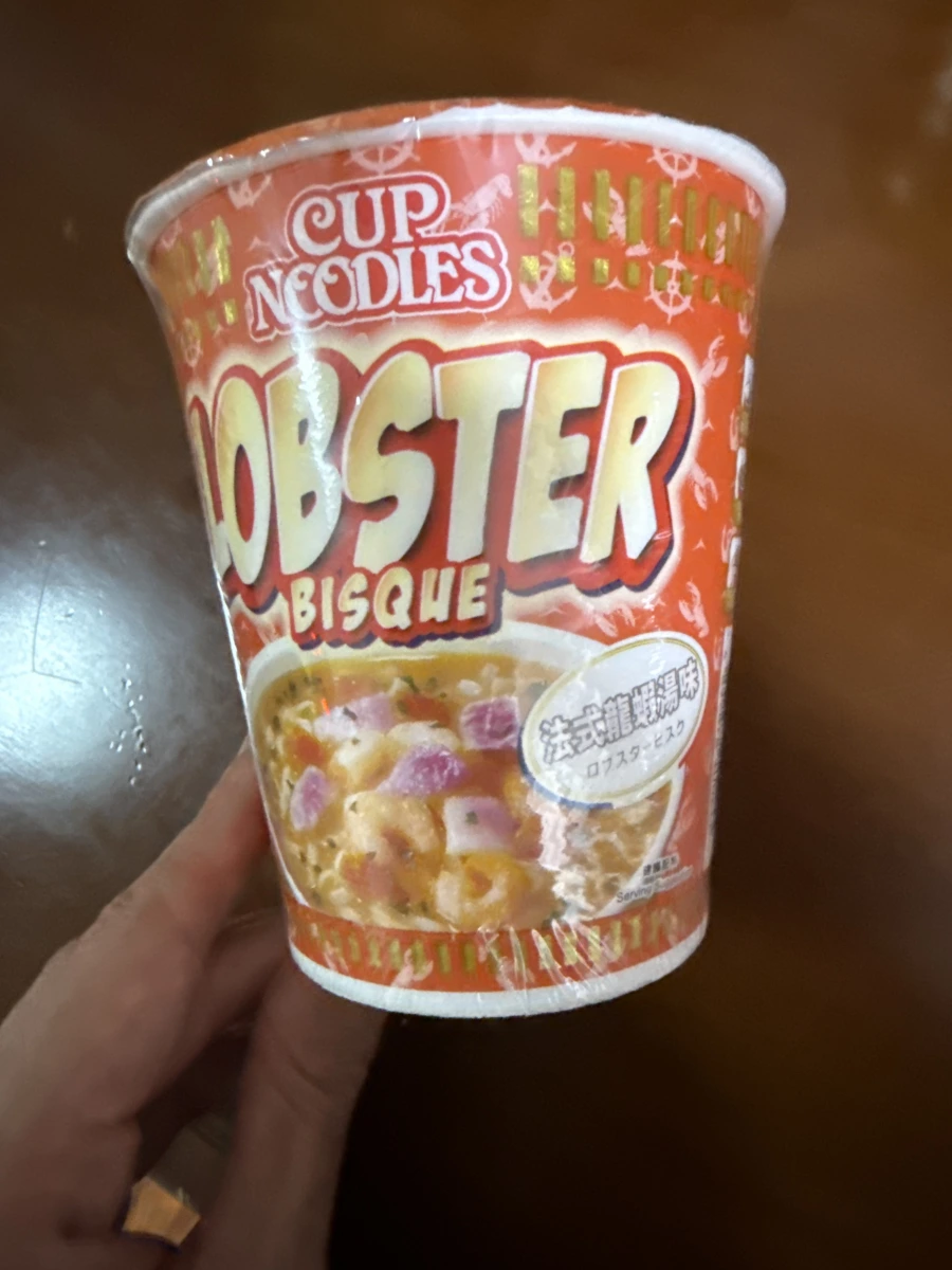 日清合味道法式龍蝦湯味杯麵