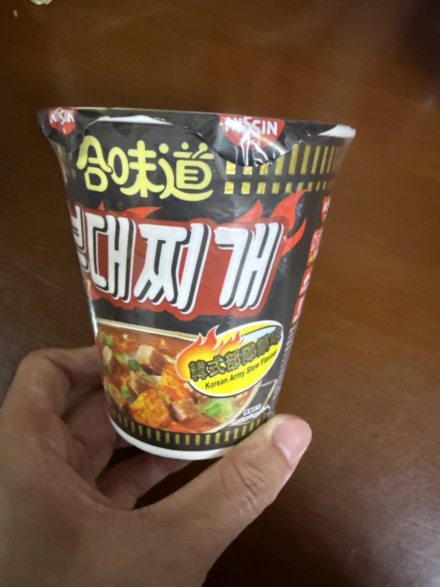 合味道韓式部隊鍋味杯麵