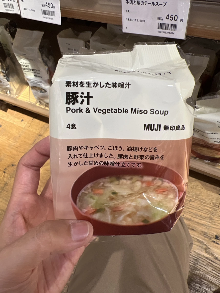 無印良品素材味增汁-豚汁