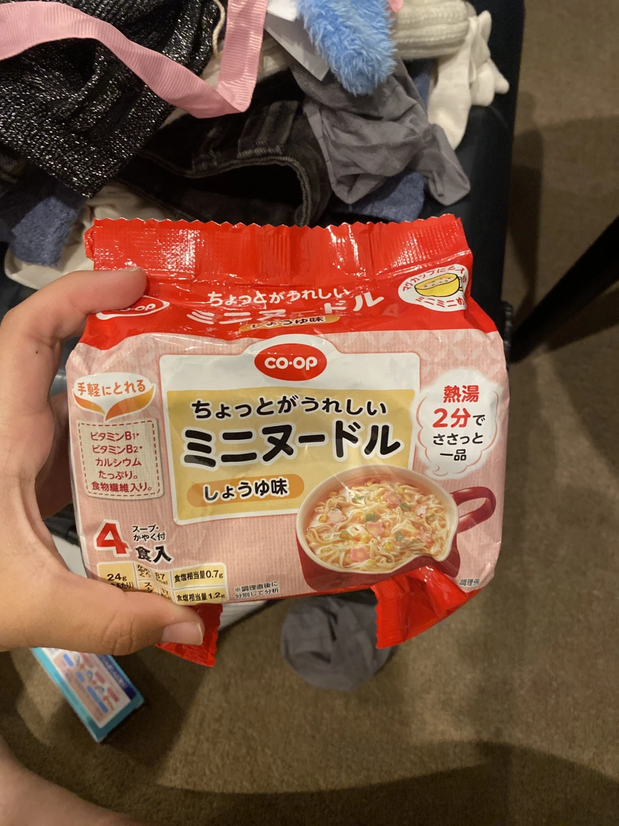 CO-OP 迷你醬油拉麵 (4入裝)