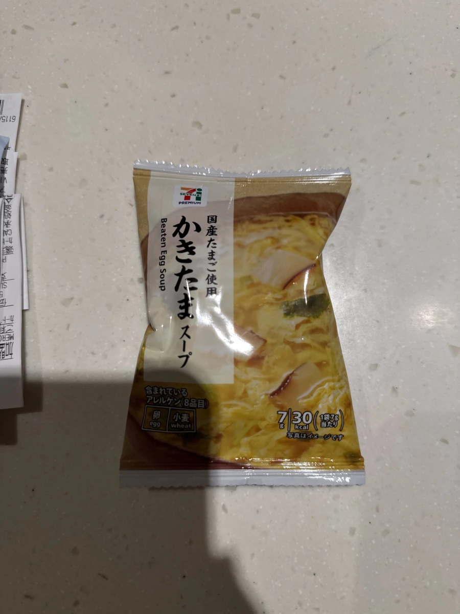 7-11 Premium 日本乾燥蛋花湯包