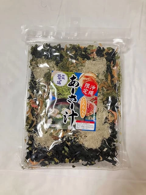 沖繩限定海藻湯包 (あーさー汁)