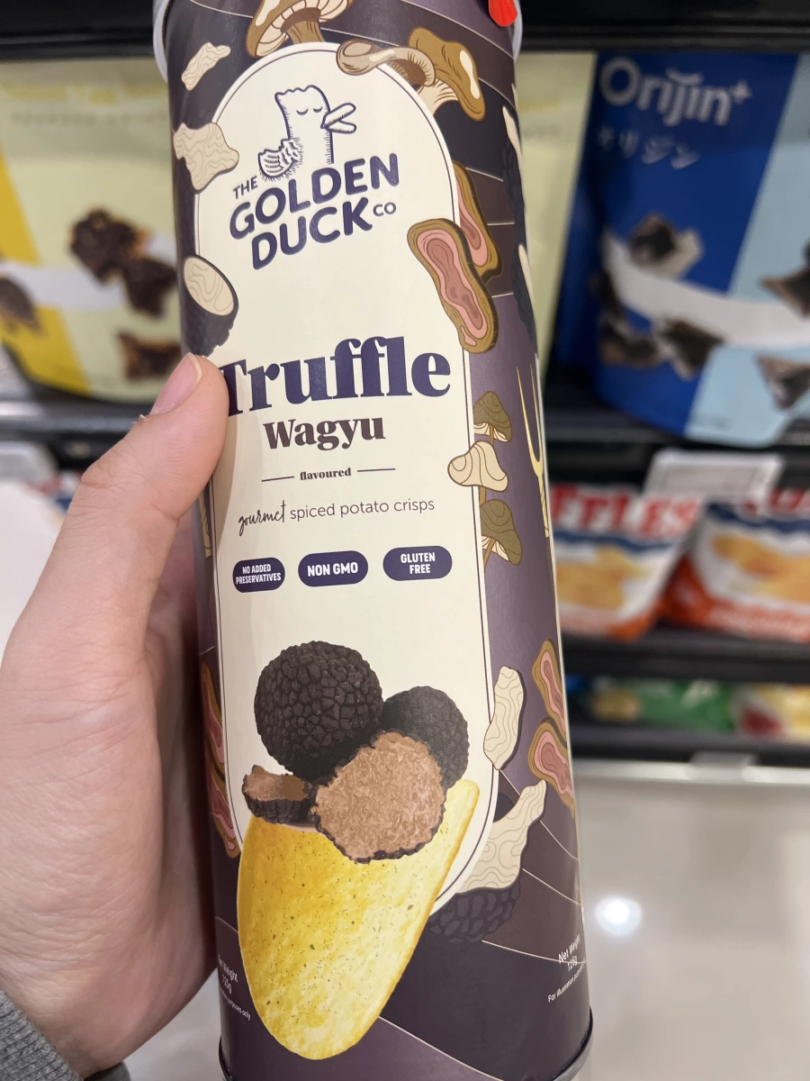 THE GOLDEN DUCK 松露和牛風味洋芋片
