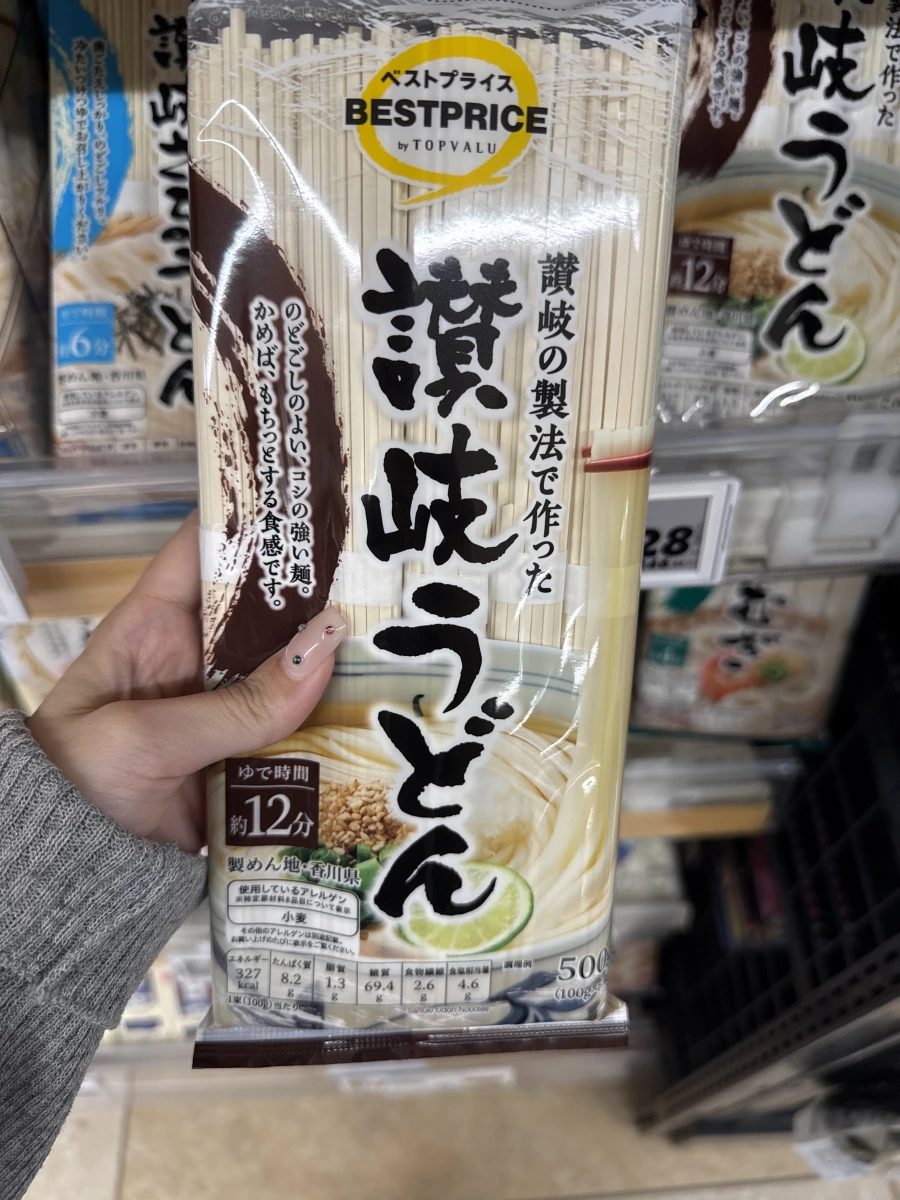 TOPVALU 讚岐烏龍麵
