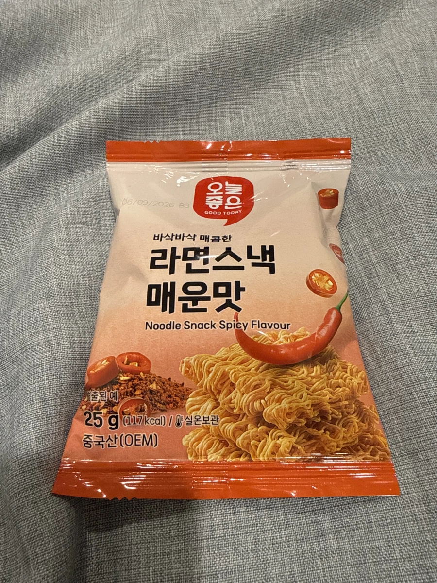 Lotte Mart 今日好辣味點心麵