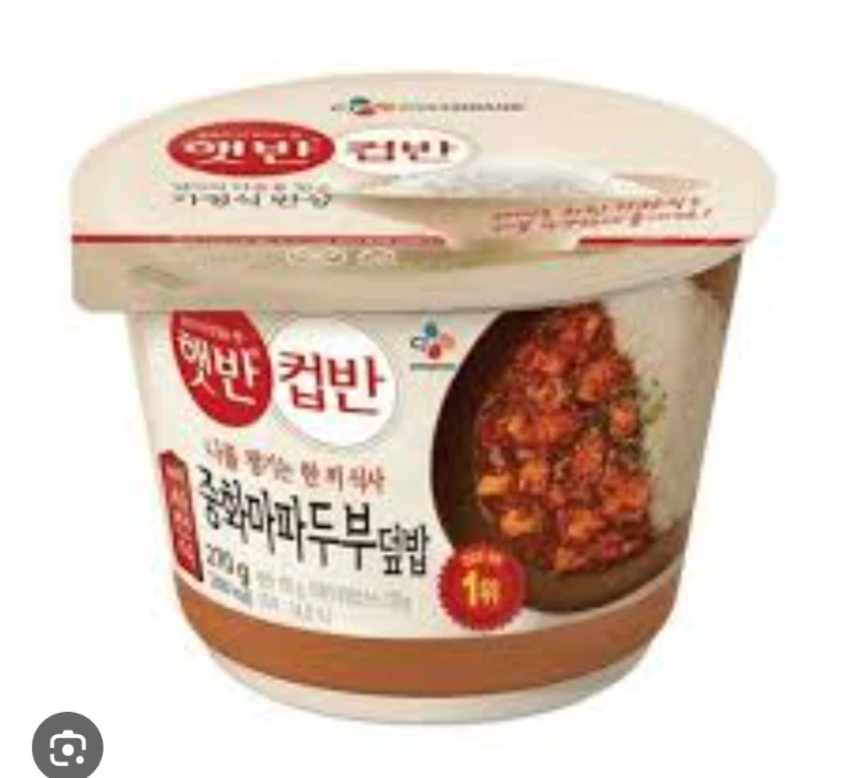 CJ Hetbahn 韓國麻婆豆腐杯飯