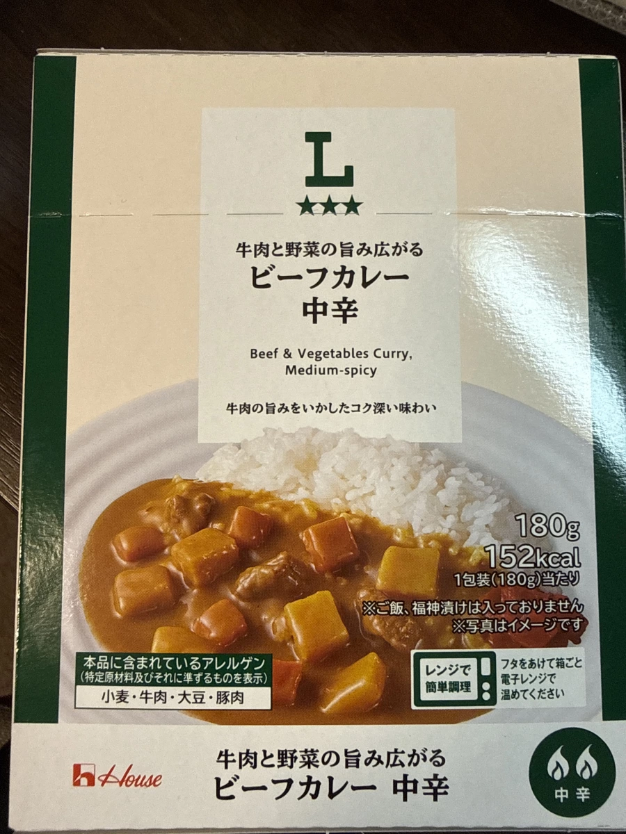 Lawson 牛肉咖哩調理包 (中辛)