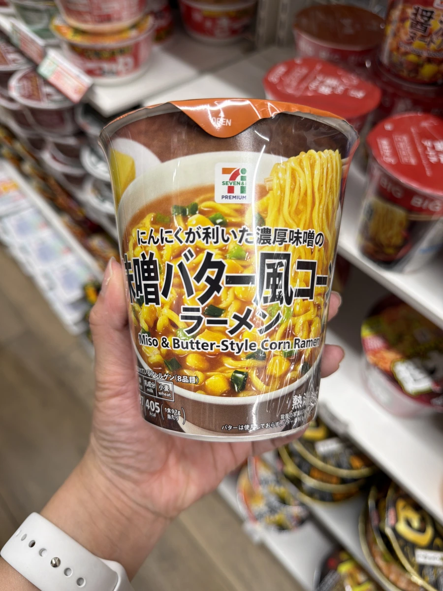 7-Eleven Premium 味噌奶油風味玉米拉麵