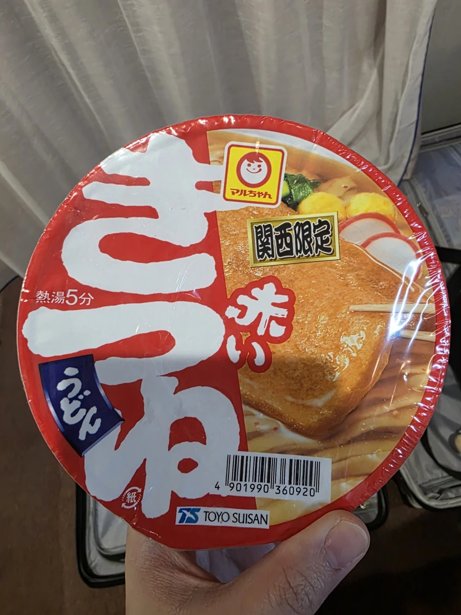 東洋水產 赤いきつね 豆皮烏龍麵（關西限定）