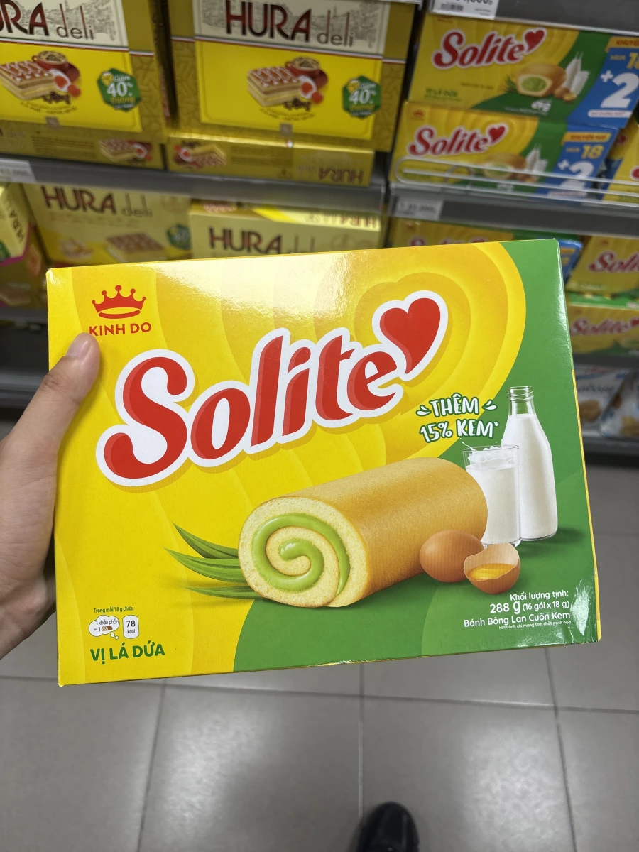 Kinh Do Solite 斑蘭味蛋糕捲