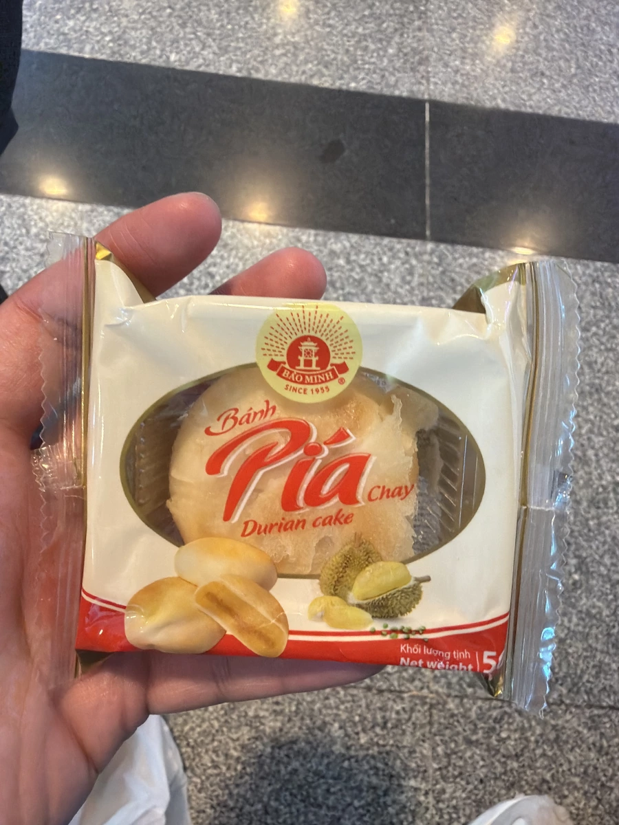 越南 Bảo Minh 榴槤綠豆餅 (Bánh Pía Chay)