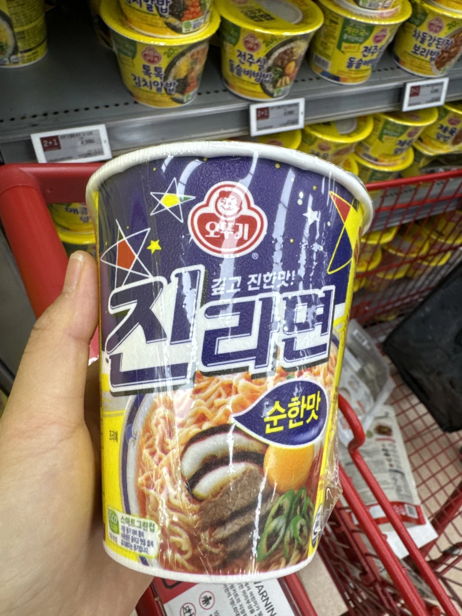 不倒翁 (Ottogi) 金拉麵 - 原味 (杯麵)