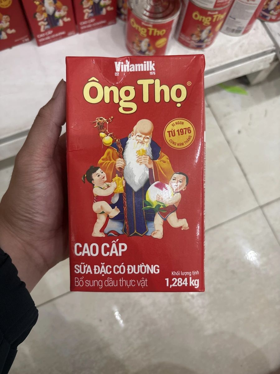 Vinamilk Ông Thọ 加糖煉乳