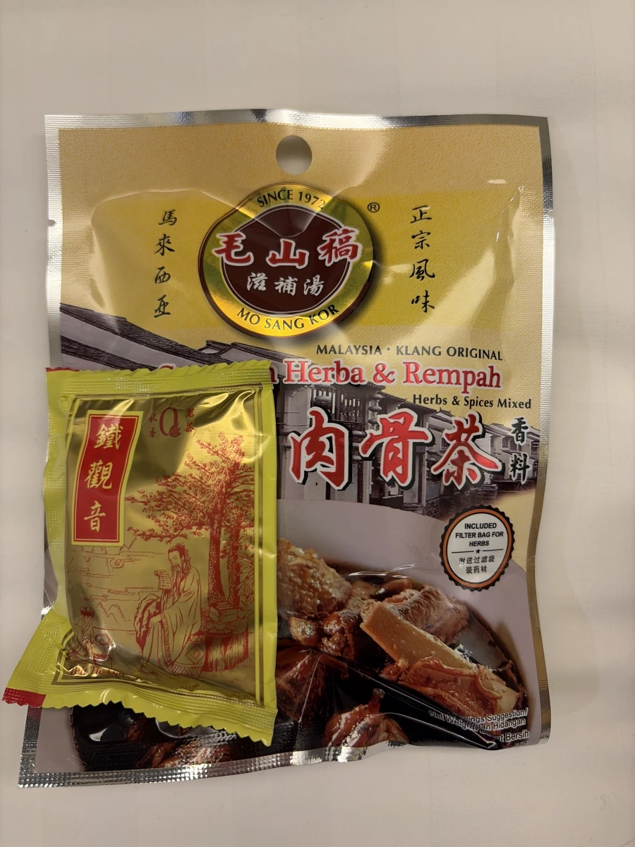 毛山稿肉骨茶香料包