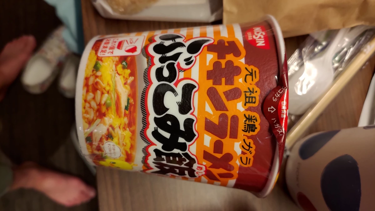 日清元祖雞湯拉麵飯