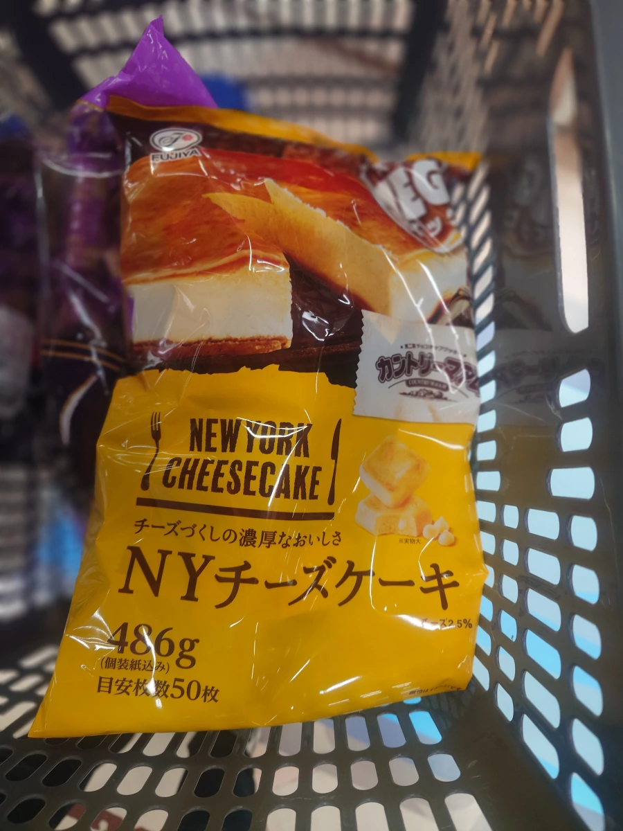不二家 NY 紐約起司蛋糕口味餅乾