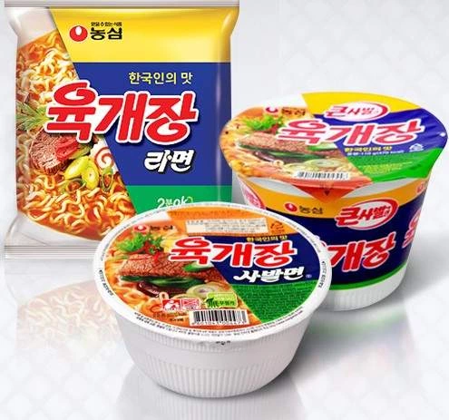 農心辣牛肉湯麵