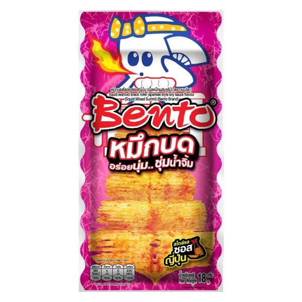 Bento 泰國超辣魷魚片（日式醬油風味）
