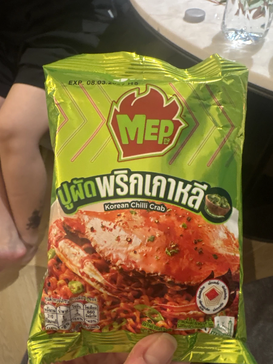 三養 MEP 韓式辣椒蟹炒麵