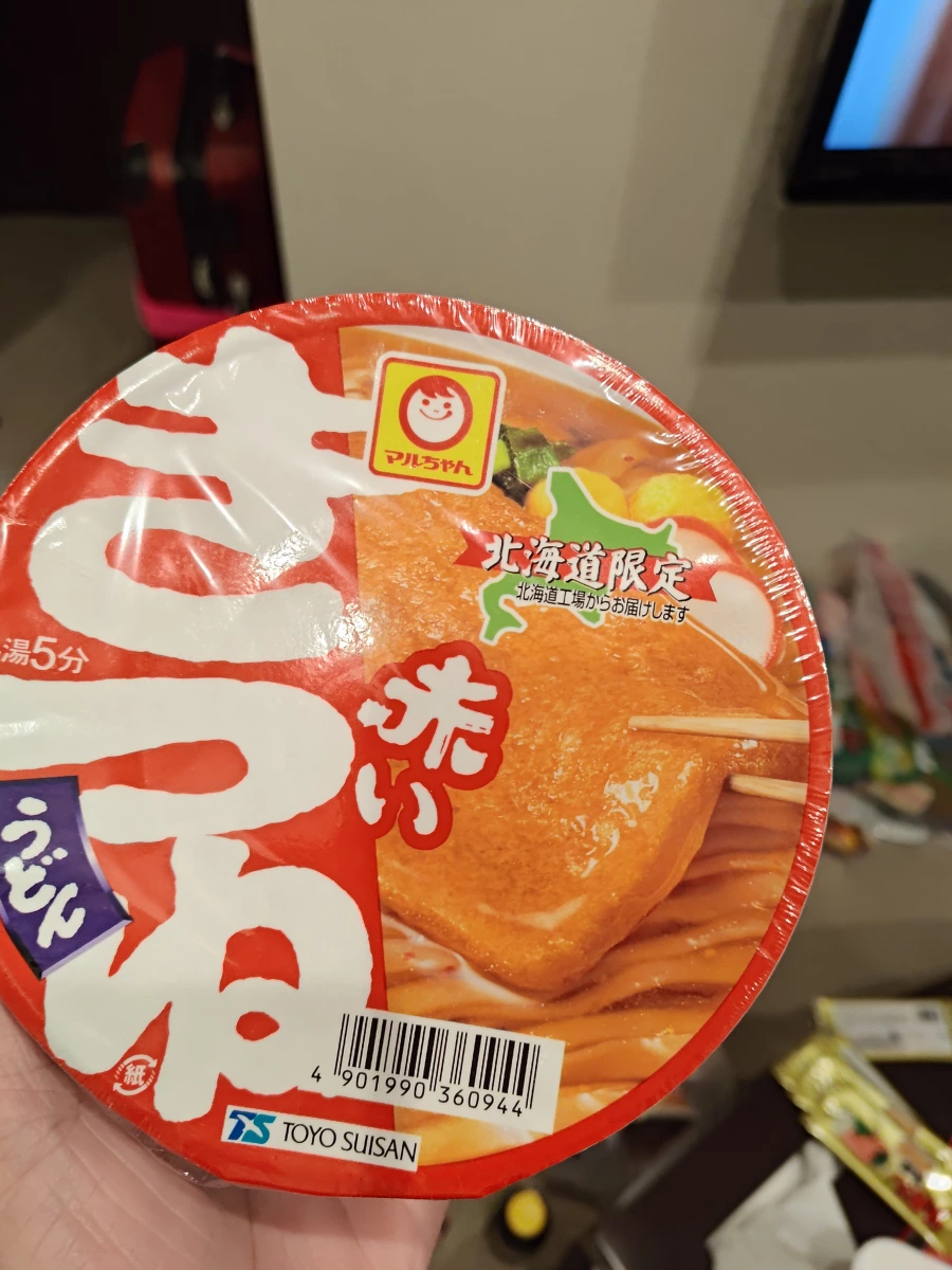 東洋水產 Maruchan 赤之油豆腐烏龍麵（北海道限定版）