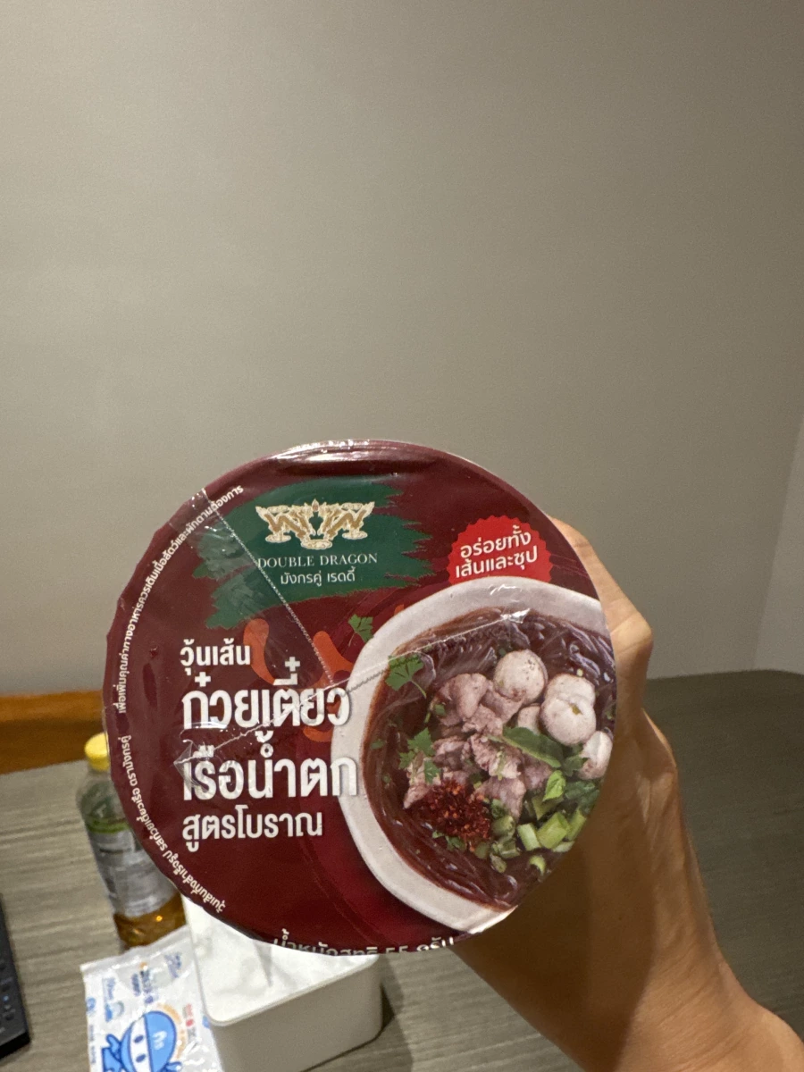 雙龍牌泰式船麵風味即食粉絲
