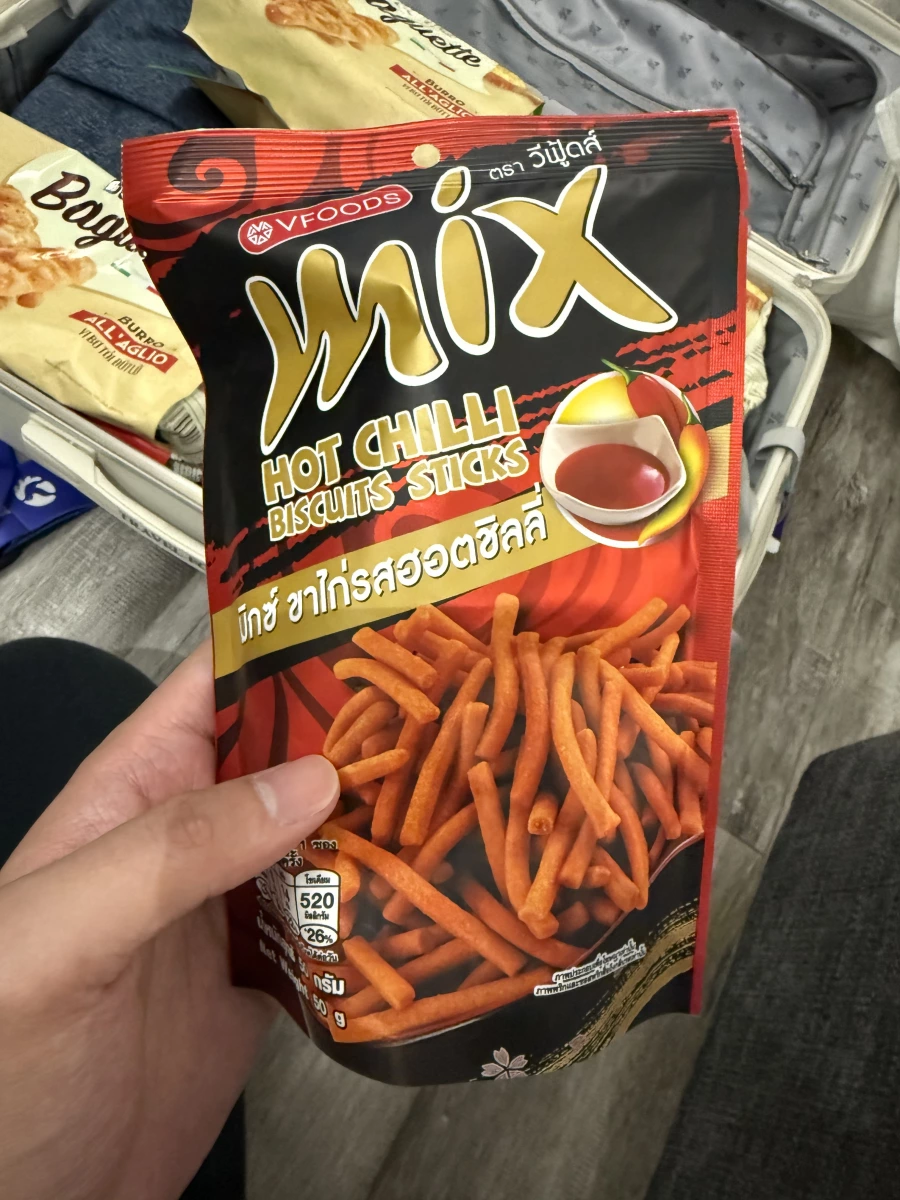VFOODS MIX 辣味脆條、大蒜奶油法式麵包脆片