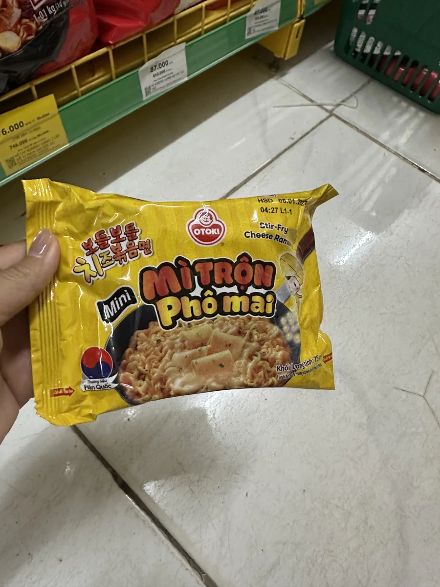 Ottogi 不倒翁起司拌麵