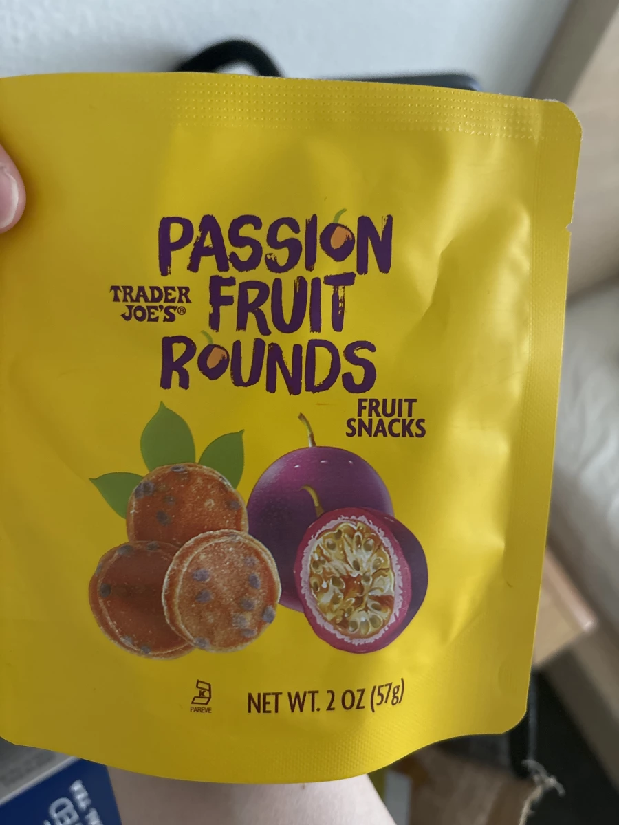 Trader Joe's 百香果乾圓片 (Passion Fruit Rounds)