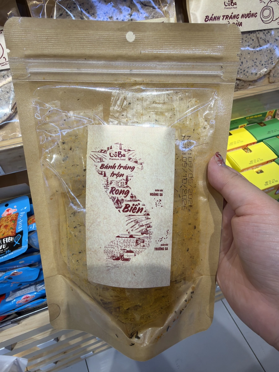 CôBa 越南海苔風味混拌烤皮 (Bánh tráng trộn Rong Biển)