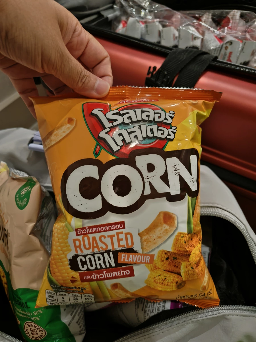 Roller Coaster 烤玉米口味脆片
