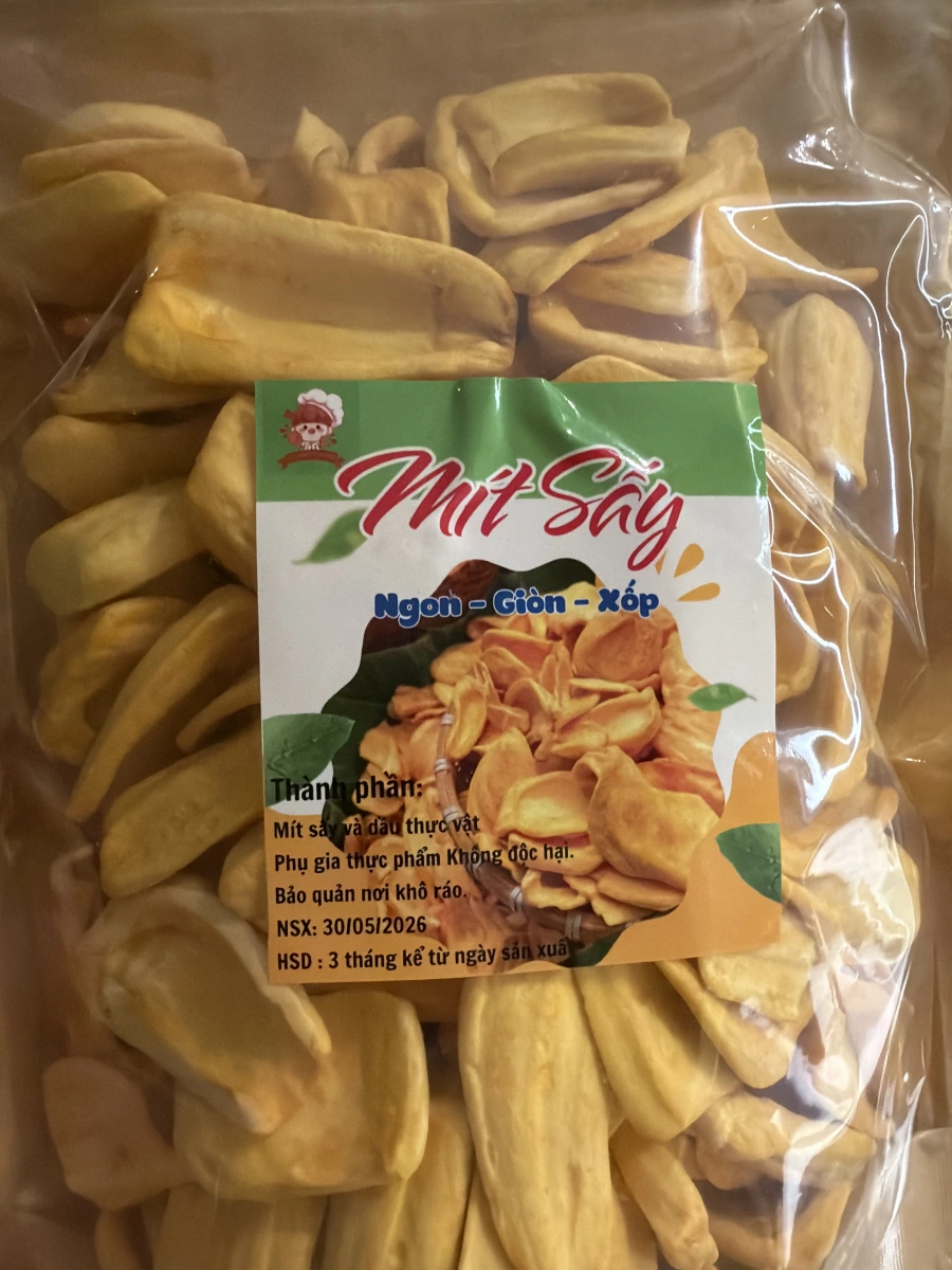 越南乾燥波羅蜜脆片 (Mít Sấy)