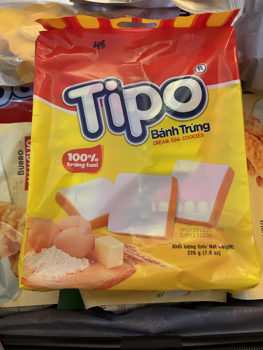 Tipo 奶油蛋黃麵包乾