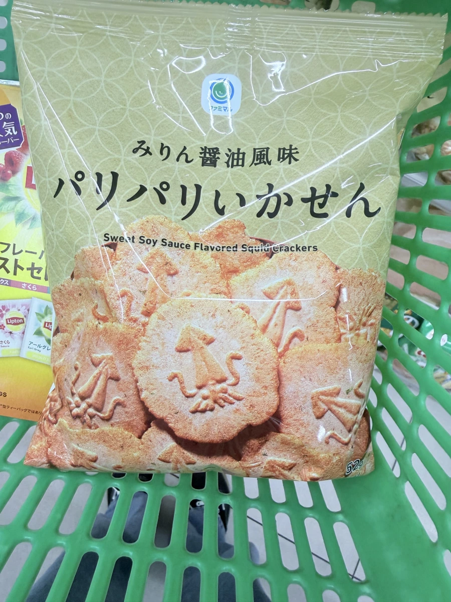 FamilyMart 味醂醬油風味酥脆烏賊仙貝