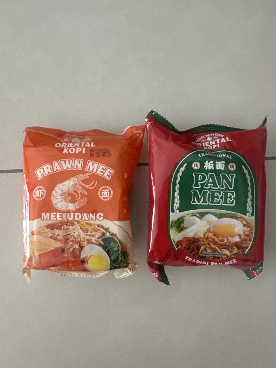 華陽蝦麵 (Oriental Kopi Prawn Mee)、華陽傳統板麵 (Oriental Kopi Traditional Pan Mee)