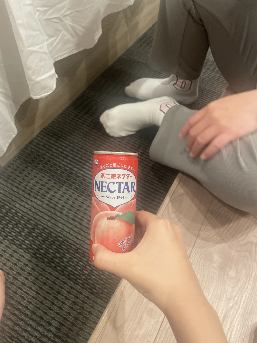 不二家白桃果汁飲 (Fujiya Nectar)