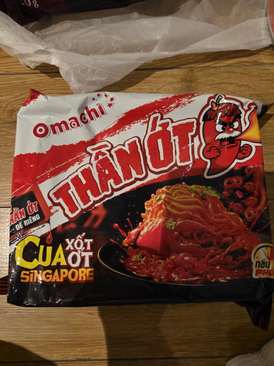 Omachi 新加坡辣椒蟹風味泡麵