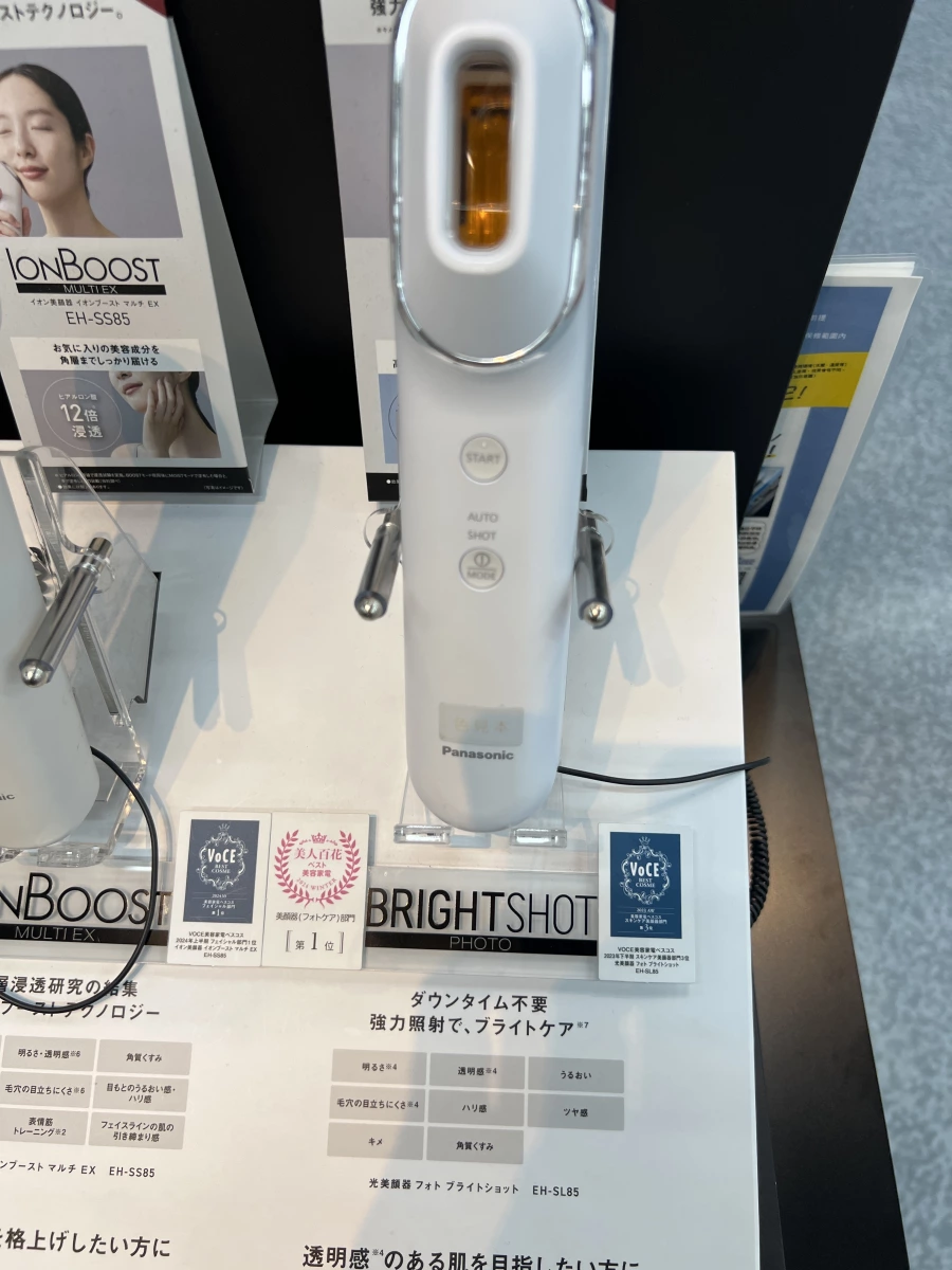 國際牌 Panasonic Photo Bright Shot 光之美顏器 (EH-SL85-W)