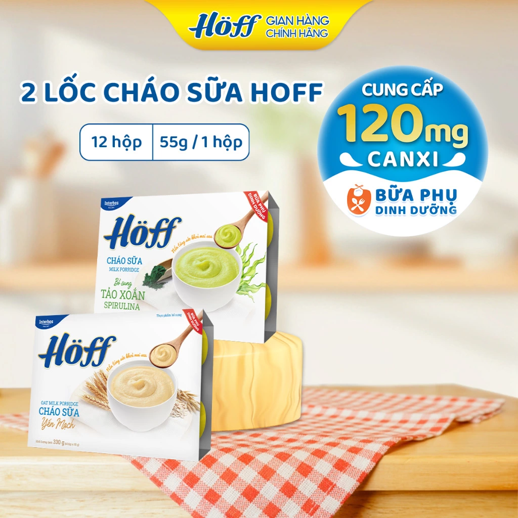 Hoff 牛奶乳酪粥（螺旋藻與燕麥風味）