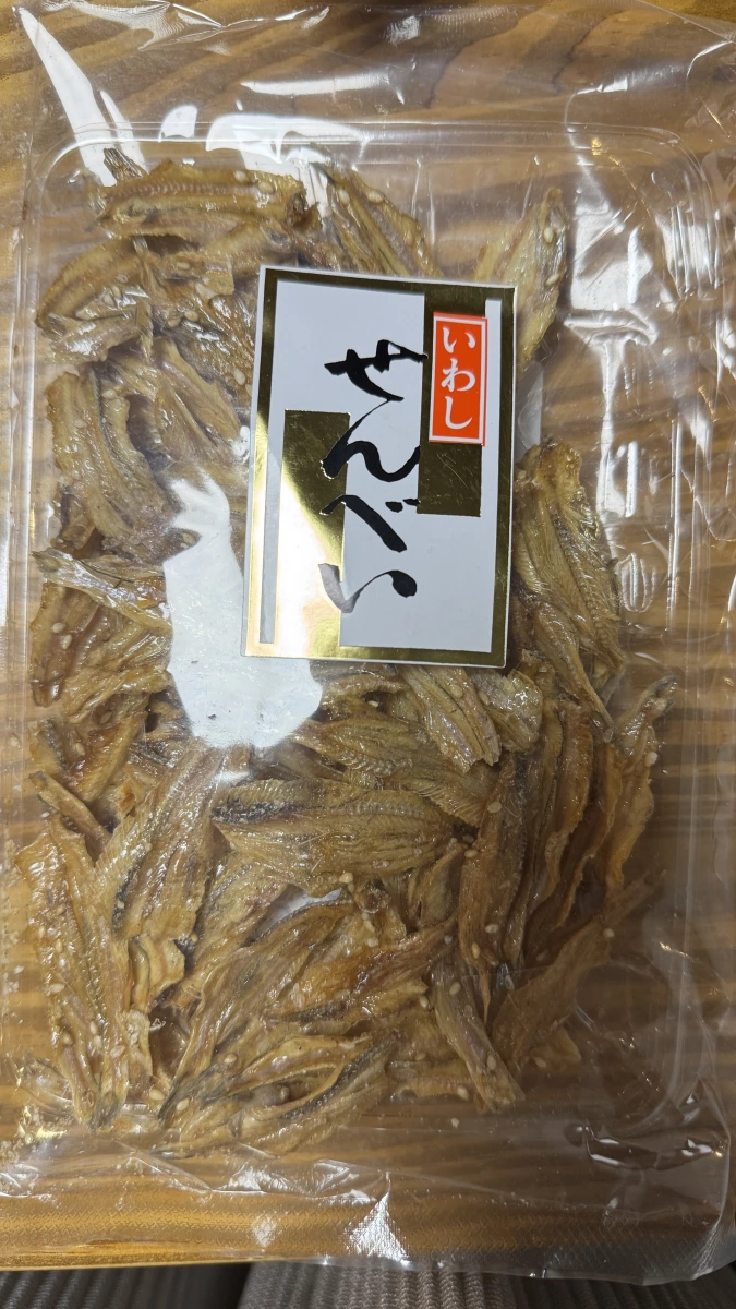 日本沙丁魚乾仙貝 (いわしせんべい)