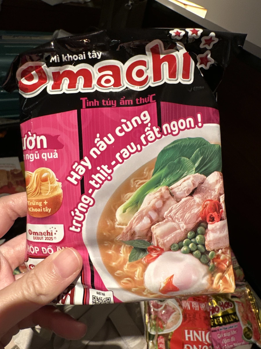 Omachi 五果排骨風味土豆拉麵