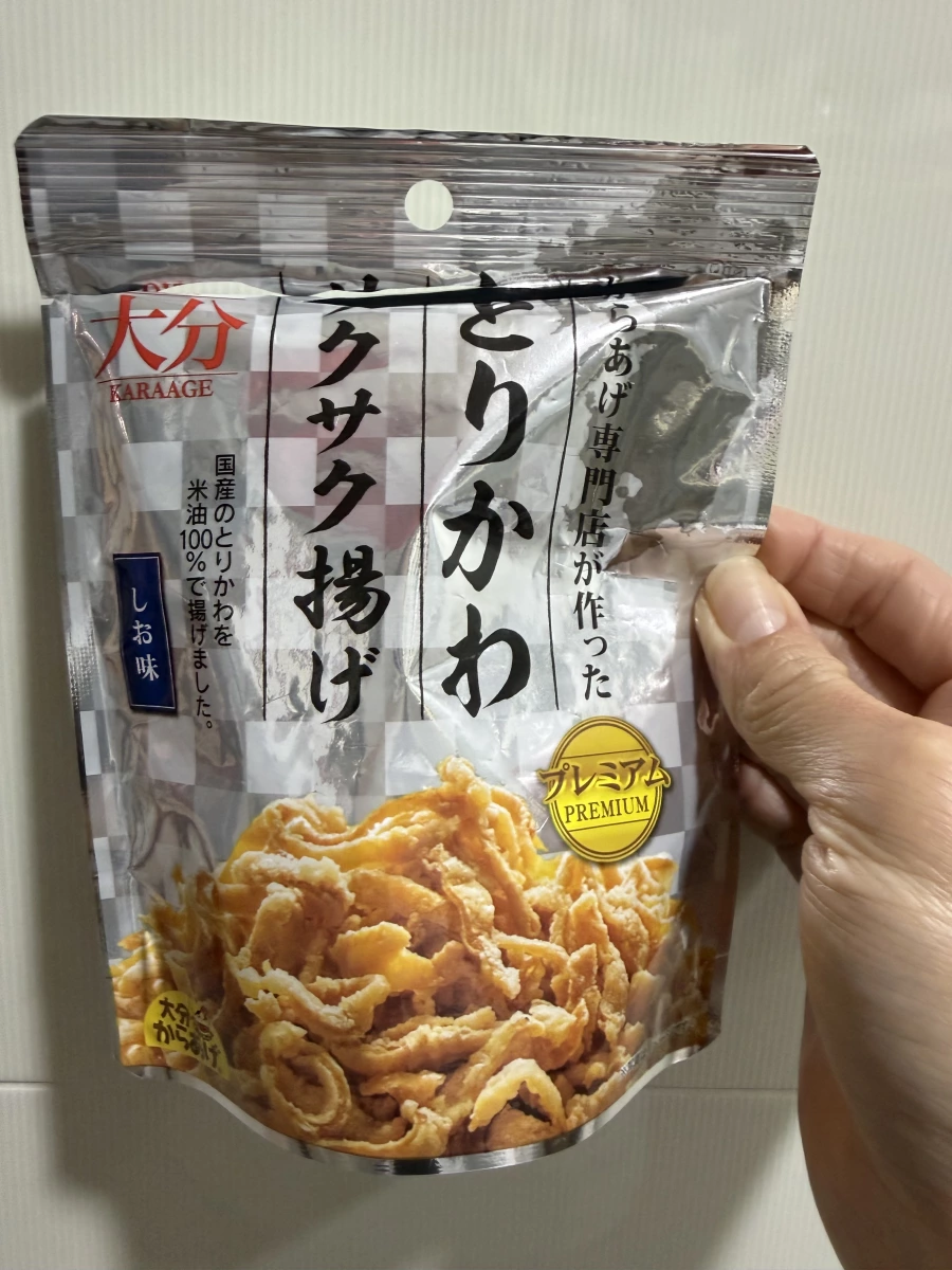 大分脆炸雞皮餅乾（鹽味）