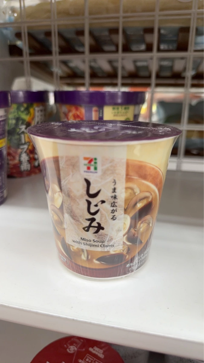 日本7-11 蜆仔味噌湯 (7-Eleven Premium しじみ味噌汁)