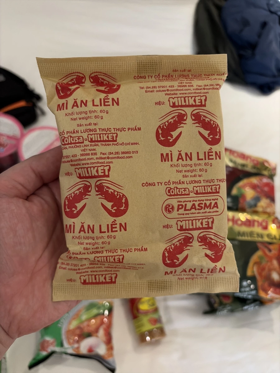 越南 Miliket 蝦風味泡麵