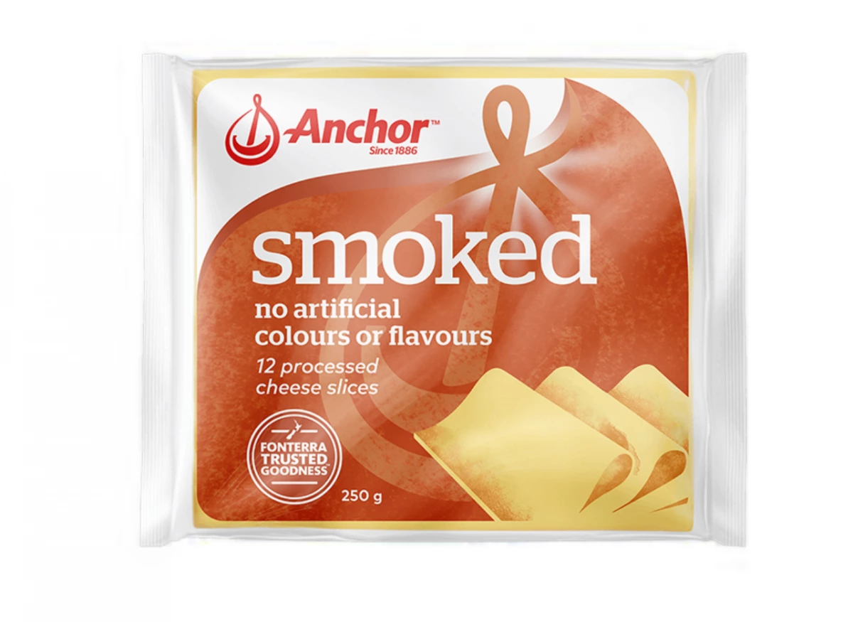 Anchor 安佳煙燻加工起司片