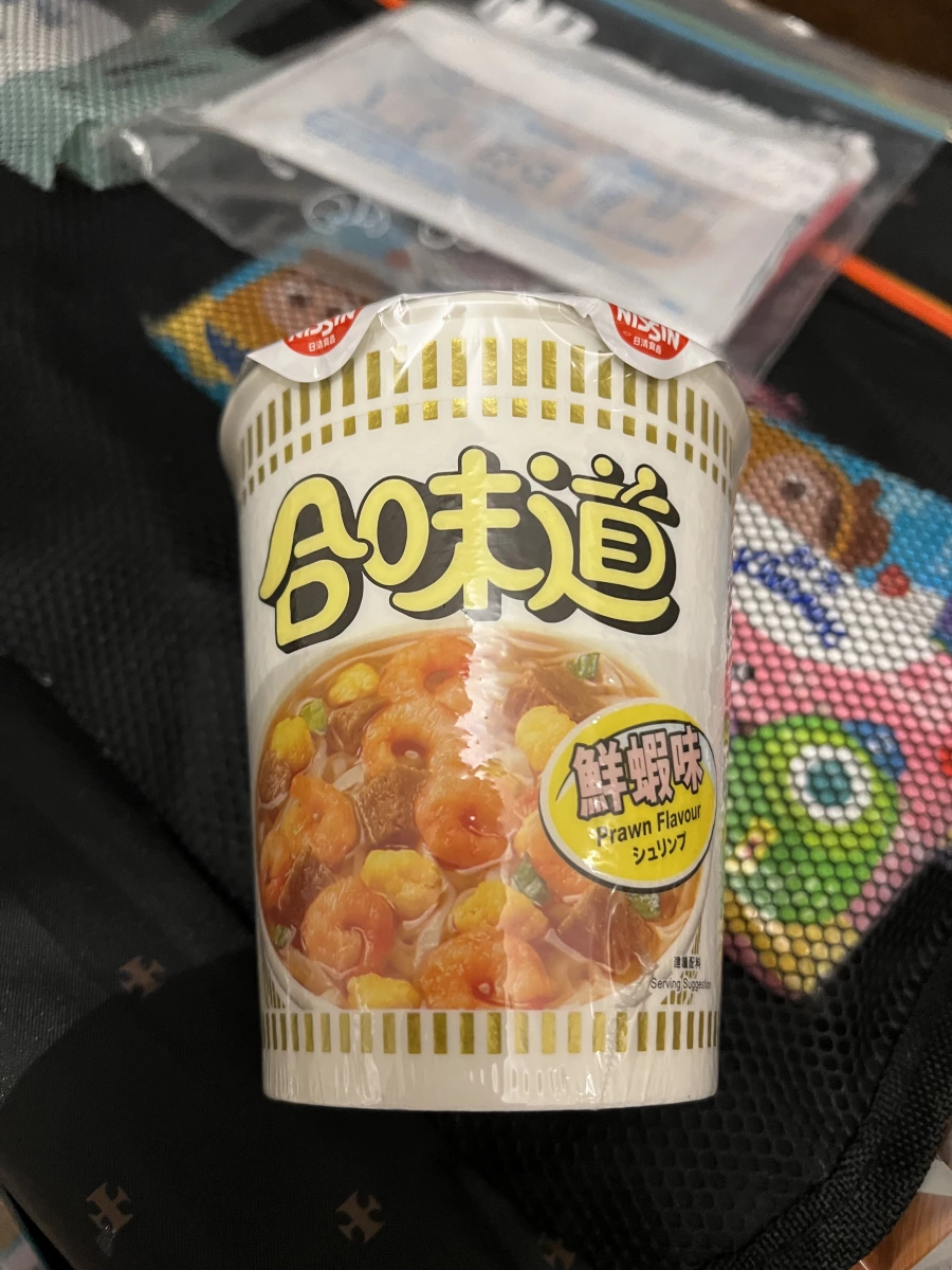 日清合味道杯麵 鮮蝦味