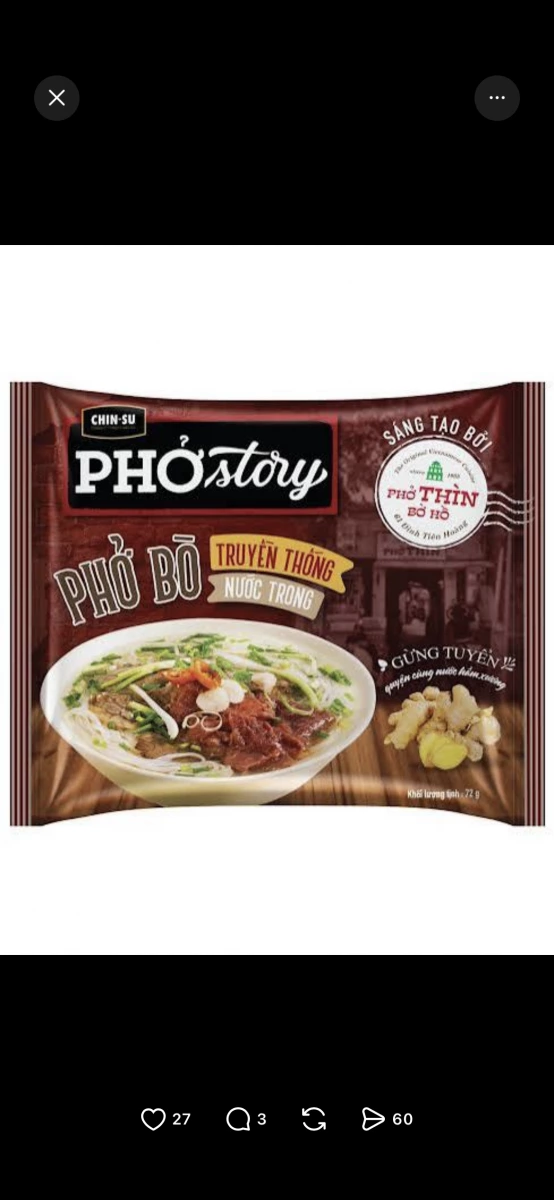 CHIN-SU PHỞ story 傳統牛肉河粉