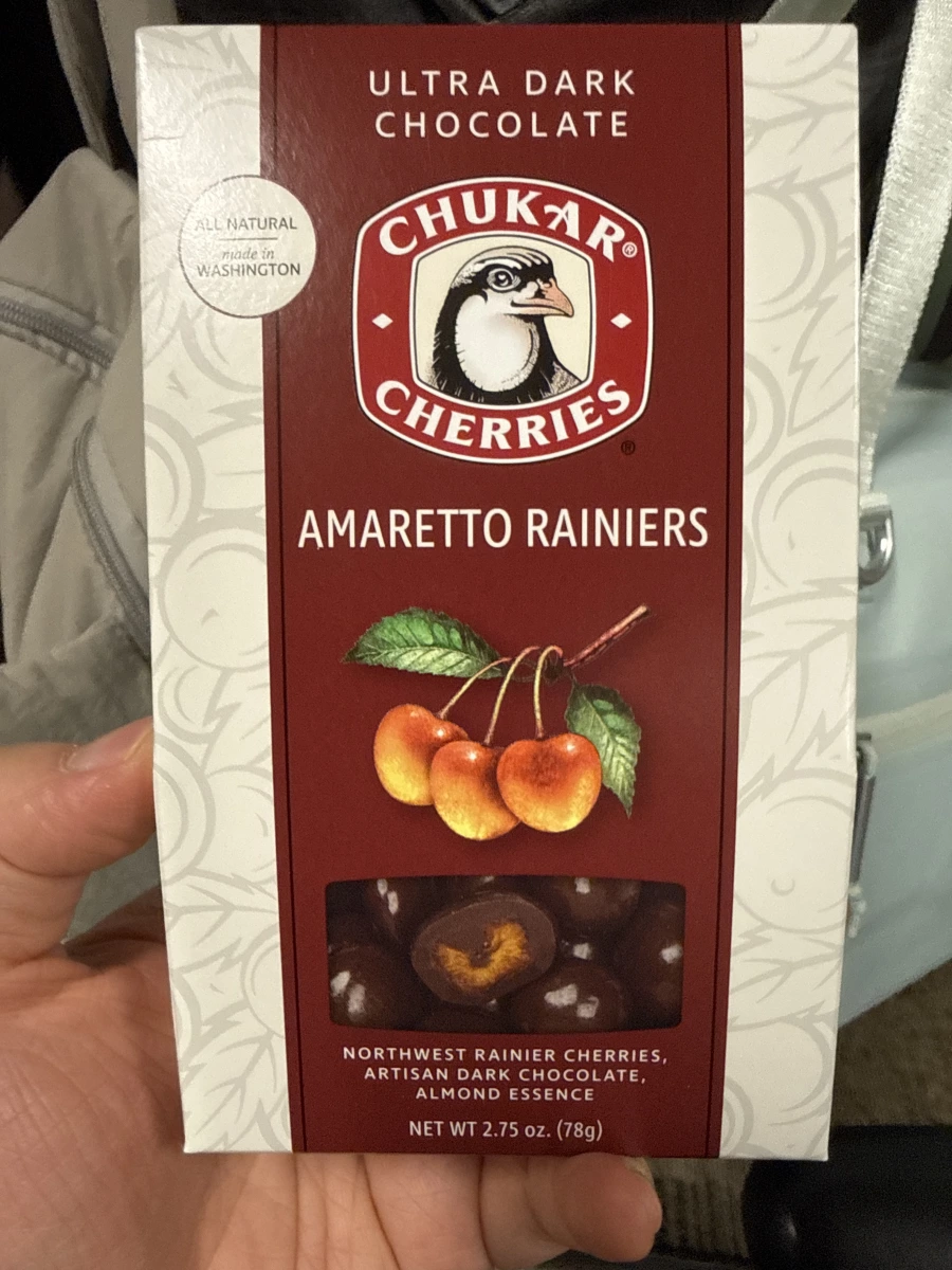 Chukar Cherries 杏仁酒風味櫻桃巧克力 (Amaretto Rainiers)