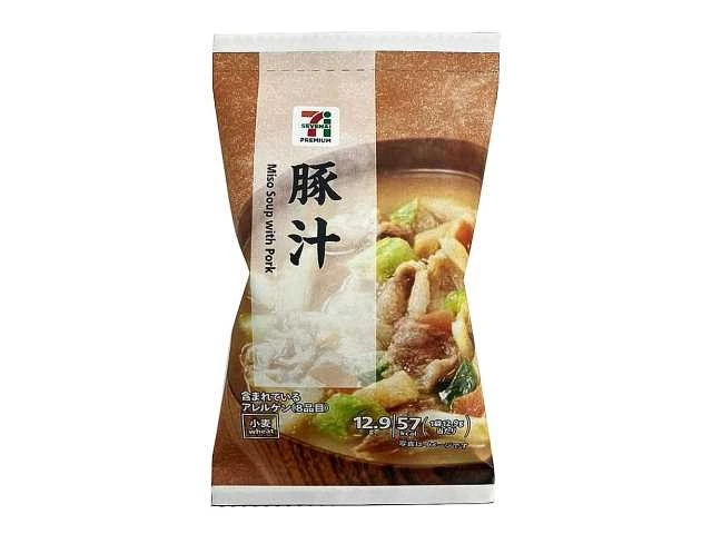 7-Eleven Premium 豚汁 (日式豬肉味噌湯)