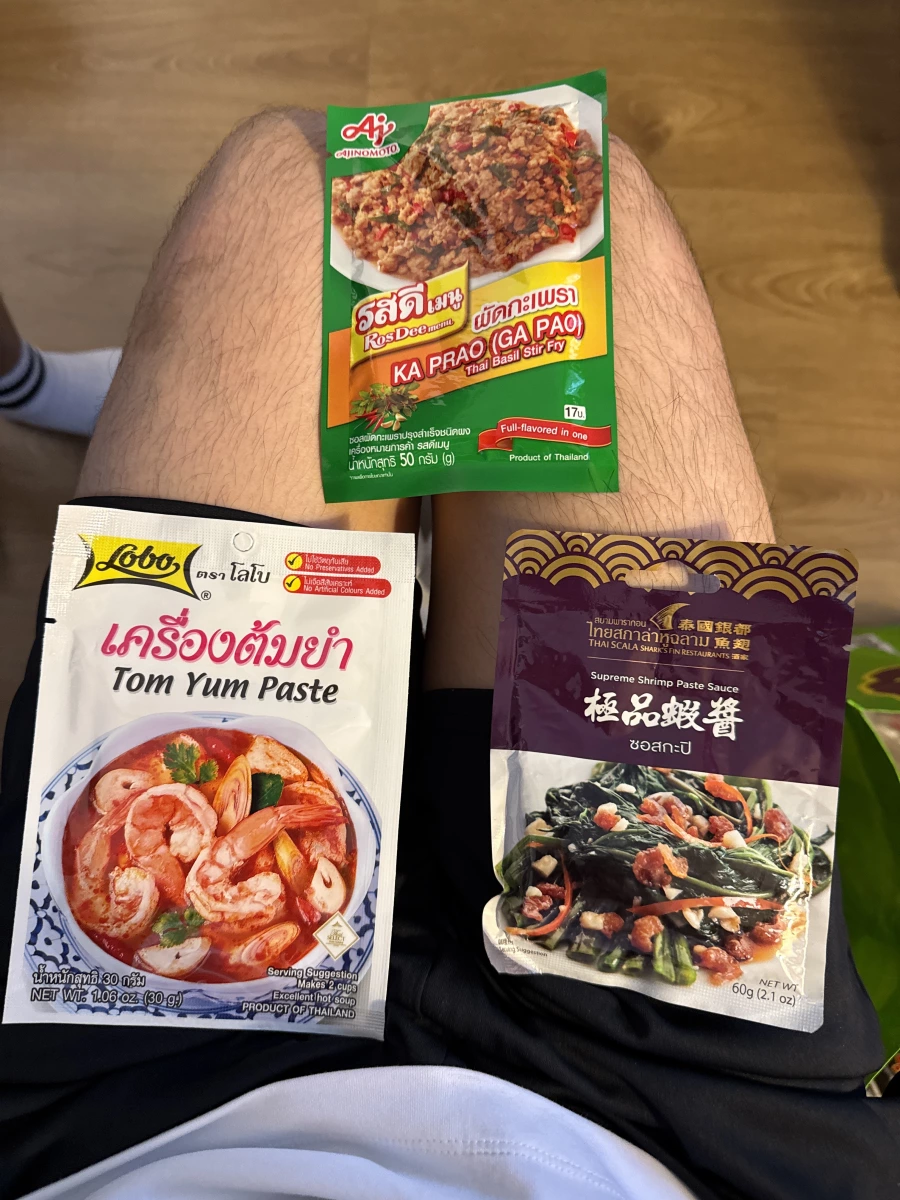 味之素打拋調味粉 (Ajinomoto RosDee Menu Ka Prao)
