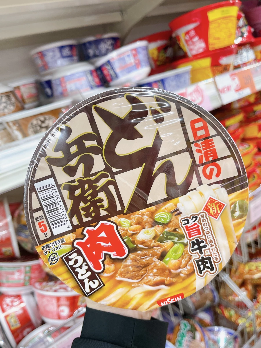 日清兵衛牛肉烏龍麵